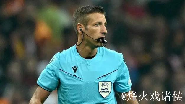 官方：意大利裁判马萨将执法欧冠第6轮巴萨vs法